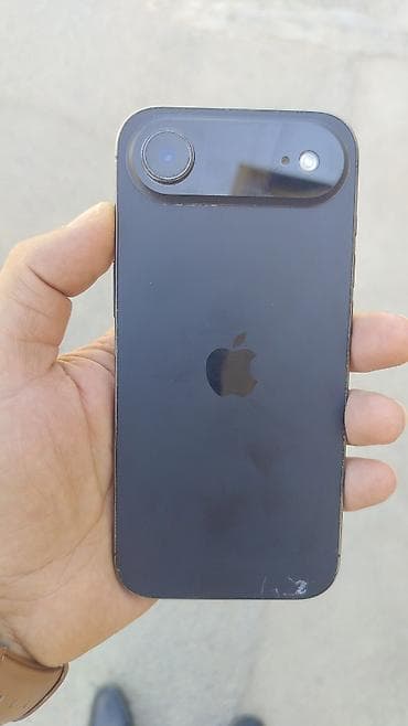 i̇phone x ekran: IPhone Air, 1 TB, Black Titanium, Barmaq izi, Simsiz şarj, Face ID — 5