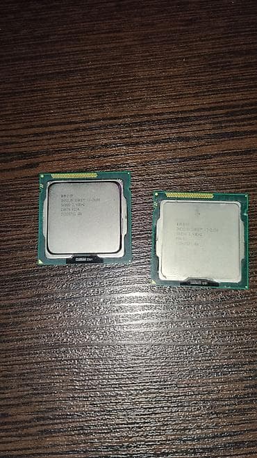 Intel Core prosessorları – 2 ədəd 1) Intel Core i7-2600 Saat tezliyi