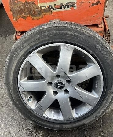 Мототранспорт: Б/у Колесо Mercedes-Benz 225 / 55 / R 17, 5 Болтов — 5
