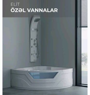 Digər santexnikalar: Yeni Cakuzi vanna Motorlu, Daş, Ödənişli çatdırılma — 29