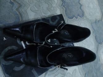 qadin pencekleri: Туфли, Размер: 35.5, цвет - Черный, Б/у — 1