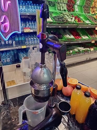 dəm cayniki: Manuel sitrus şirəçəkən pres - Güclü metal konstruksiya, ağır dəmir — 1