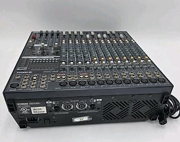 kenwood maqnitola: Yamaha 16 Kanal Aktiv Miksher Pult 500+500 1000 Wat qucunde 4 — 7