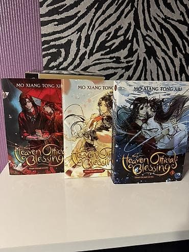 kindle qiymeti: Благославление Небожителей 1-3 тома на английском. 30 азн за каждую — 1