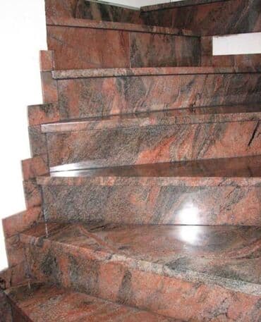 qranit daş: Məhsul: Təbii daş plitələr (qranit və mərmər) - Növlər: - Qranit — 8