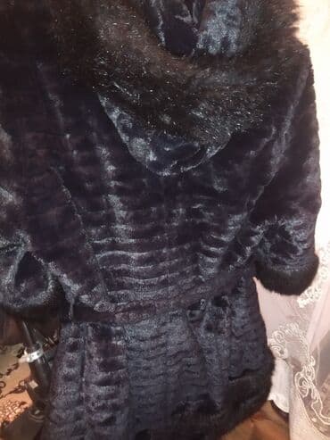 женские пижамные штаны: Шуба, XL, цвет - Черный — 2