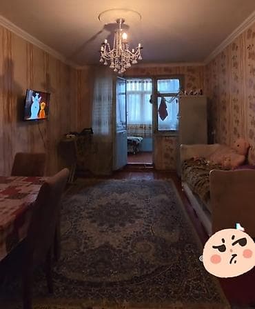 berdede ev alqi satqisi: Satilir mənzil – 2 otaqlı (zal + yataq otağı) 3 ə peredelka — 2