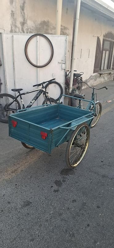 velosiped kreditle: Yükdaşıma üçtəkərli velosiped yaxsi vezziyetdir unvan Merdekan — 3