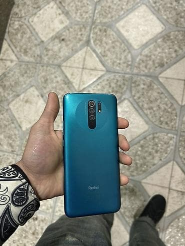 ayfon 6 pulus: Xiaomi Redmi 9C (mavi rəng) - Ekran: 6.53" HD+ (720×1600), damcı — 2