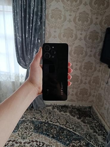 ucuz oyun komputeri: Redmi 12, 128 GB, rəng - Qara, Barmaq izi — 3