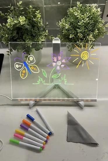 uşaqlar üçün şəkil çəkmək: Yeni, Marker üçün, Lövhə, 30 x 20 sm, Pulsuz çatdırılma — 5