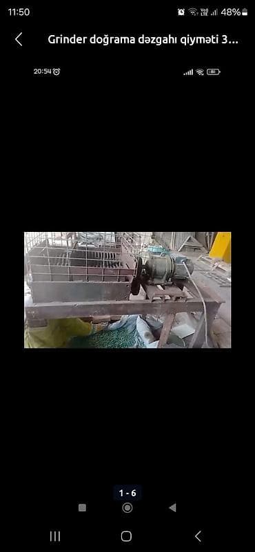 bıçaq kəpənəy: Doğrama Üyütmə İki şaxtalı sənaye tipli “grinder” — 7