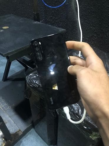 xiaomi mi11 t: Redmi Note 8, 64 GB, rəng - Qara, Barmaq izi — 2