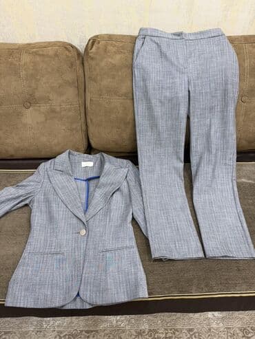 Qadın klassik kostyum dəsti - Dəst: pencək + şalvar - Rəng/naxış