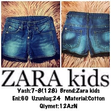Праздничные костюмы: Yash:7-8(128) Brend:Zara kids Eni:60 Uzunluq:24 Material:Cotton — 1