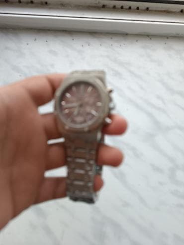 oğlan saatları: Qol saatı, Audermars Piguet, rəng - Gümüşü — 3