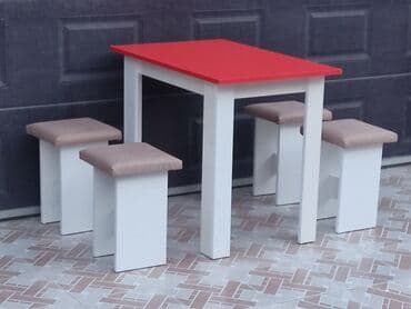 köhnə qədim gədim sovet davet stol stul mebel: Yeni, 4 stul — 24