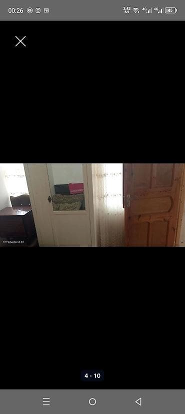 savalan evlər: Kirayə üçün sadə həyət evi – 2 otaq + mətbəx/balkon zonası — 8