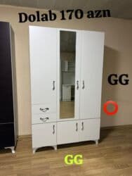 mətbəxt dolabı: Yeni, Açılan, 3 qapılı Qarderob, paltar dolabı — 3