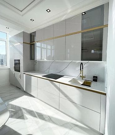 Sifarişlə mətbəx dəsti, Özü çəkən petlələr, Sadə laminat, Pulsuz çatdırılma