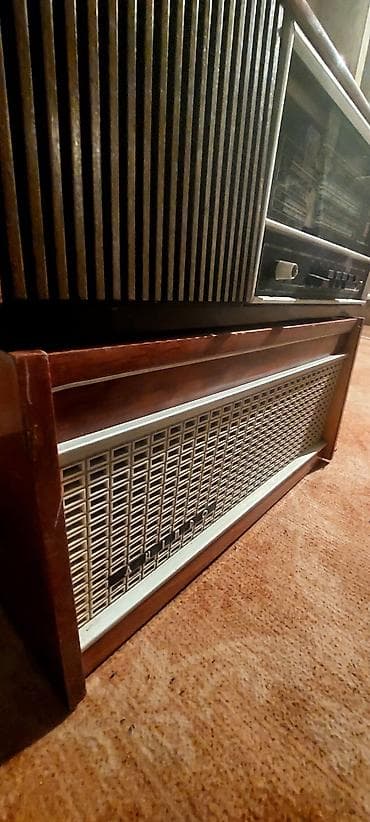 Məhsul: Retro ev audio sistemi – radiola + maqnitofon + akustik blok