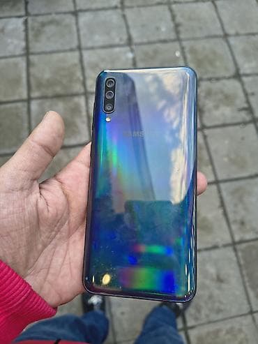 note 20 ultra ekran: Samsung Galaxy A50, 128 GB, rəng - Mavi, Barmaq izi — 1