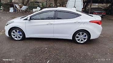 maşın satışı bmw: Hyundai Elantra GLS sedan - Kuzov: sedan, ağ rəng - Mühərrik: benzin — 4