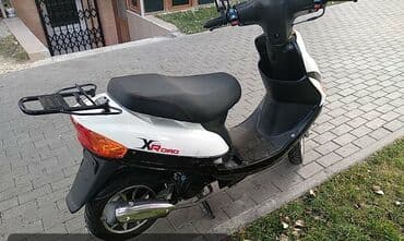 питбайк купить в баку: XR Road skuter - Rəng: ağ/qara - Mopedle ancaq iwe gedib gelmiwem — 2