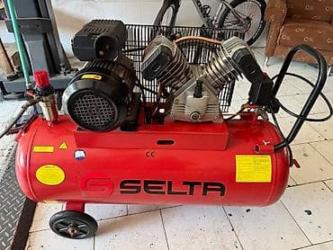 500l kompressor: Kompresor 100lt selta shlanqlarda ustunde — 1