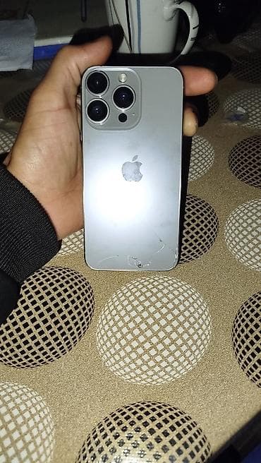 IPhone X, 64 GB, Gümüşü, Qırıq