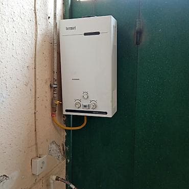 Dekorativ divar panelləri: Ter-met qazla işləyən axın tipli su qızdırıcısı - Marka/model: Termet — 3