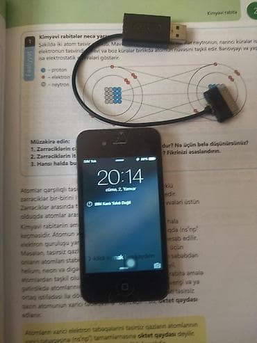 iphone adapter kabel: IPhone 4, Qara, Qırıq — 3