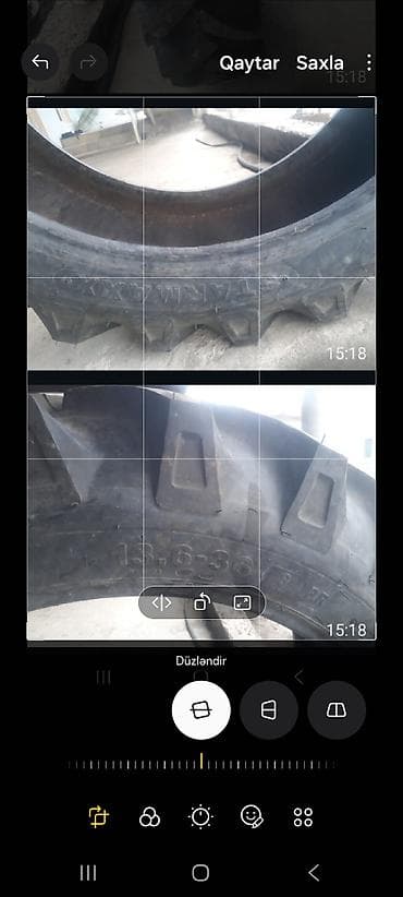 sinler 235 65 16 с: Kənd təsərrüfatı texnikası üçün arxa traktor təkəri - Ölçü: 13.6-36 - — 5