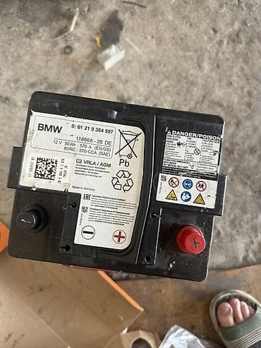 BMW orijinal akkumulyator – VRLA/AGM texnologiyası Texniki