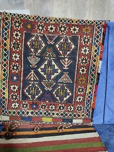 capsella perde modelleri: Məhsul: İki bölməli əldə tikilmə kilim/“xurcun” (çanta tipli — 3