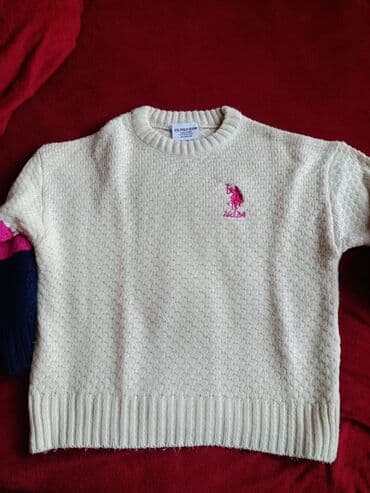 Boyunbağılar: U.S. Polo Assn. uşaq sviteri - Ölçü: 3-4 yaş (98–104 sm) — etiketdə — 1