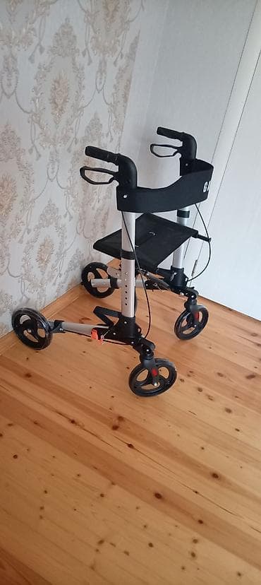 GA markalı yeriş üçün rollator - 4 təkərli yeriş köməkçisi: ön — 4