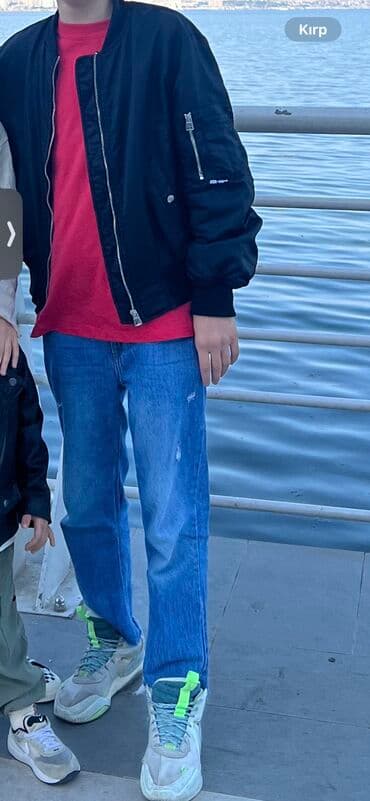 Köynəklər: Pull bear bomber ceket unisex m olcu s olcuyede uygundur — 1