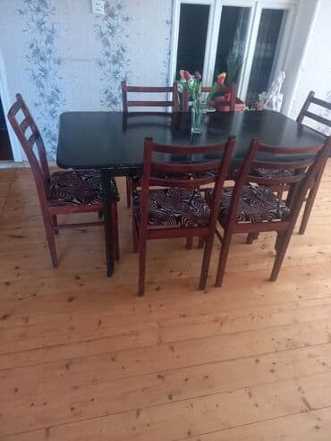 kidilo yemek masası: Salam qonaq otağı üçün stol satılır işlənmiş günəşlidə ala qapı bağlar — 1