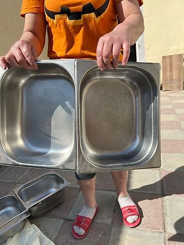 nerj qab: Pasdanda (ç Stainless Steel) GN gastronorm qablar dəsti - Material — 1
