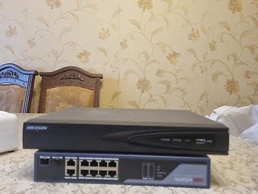 Hikvision NVR + PoE Switch dəsti Məhsul tərkibi - Hikvision şəbəkə
