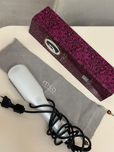 iphone 8 irsad electronics: Mila Hair Straightening Brush – elektrikli saç düzləşdirən daraq 120 — 4