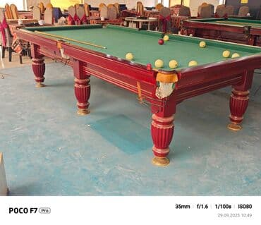 мраморный бильярдный стол цена: Bilyard stolu satilir Qara mermer.fabrik istehsalidi.vezyeti cox — 3