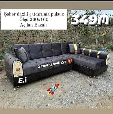 Künc divan, Açılan, Bazalı, Parça, Şəhərdaxili pulsuz çatdırılma
