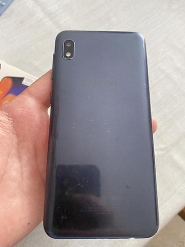 soyuducu 2 el: Samsung Galaxy A10, 32 GB, rəng - Qara, Qırıq — 3
