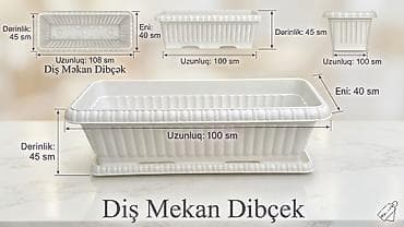Dibçək – Bağınızın Bəzəyi (Böyük Ölçü 100 sm) ​ "Əkən əkər, biçən