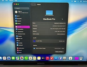 j2 kore: Macbook xaricdən yeni gəlib 🤩 Macbook Pro 2019 16inch i7-9750H A2141 — 5