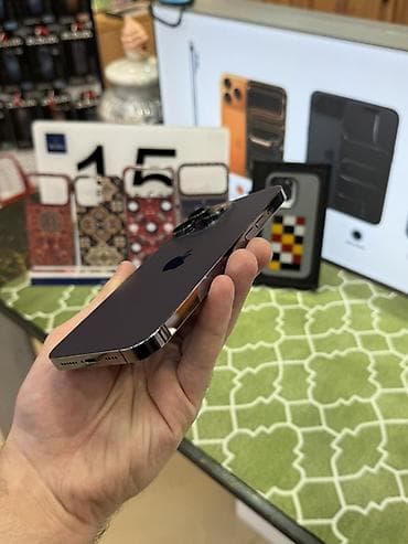 iphone 14 pro qiymət: IPhone 14 Pro Max, 256 GB, Deep Purple — 5