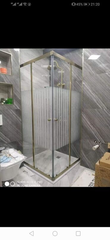 duş seti qiymetleri: Üstü açıq kabina, Künc üçün — 1