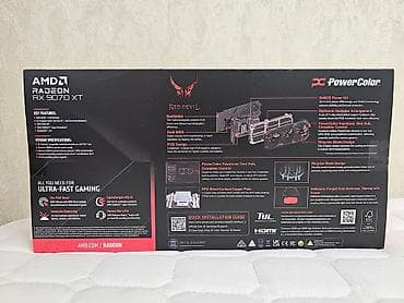 komputer ekrani: AMD Radeon RX 9070 XT kartının ən güclü modellərindən biridir. Həm — 2
